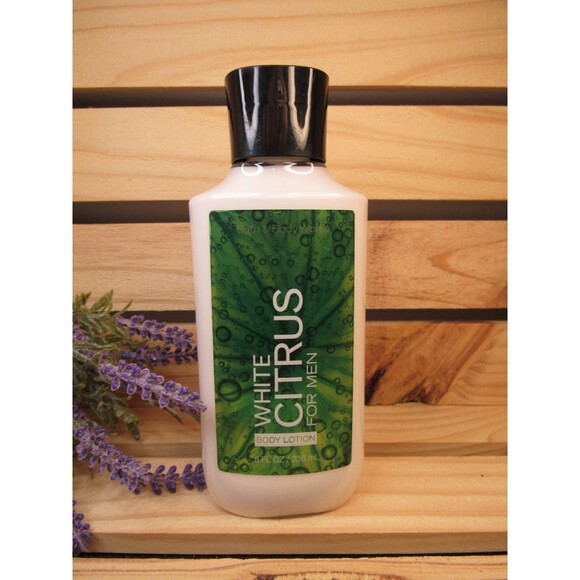 Bath and Body Works for Men "White Citrus" Body Lotion - Picture 2 of 3